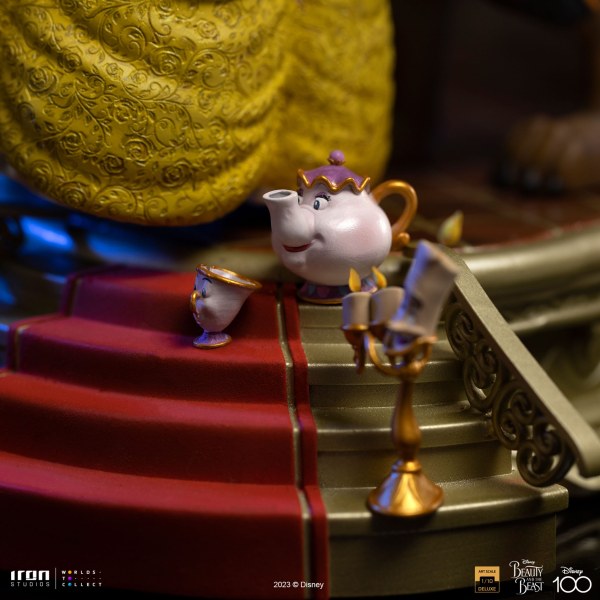 Belle und das Biest Deluxe-Kunstmaßstab – Disney