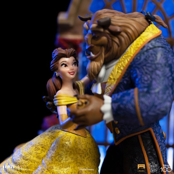 Belle und das Biest Deluxe-Kunstmaßstab – Disney