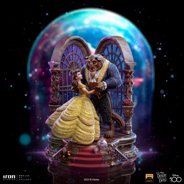 Belle und das Biest Deluxe-Kunstmaßstab – Disney