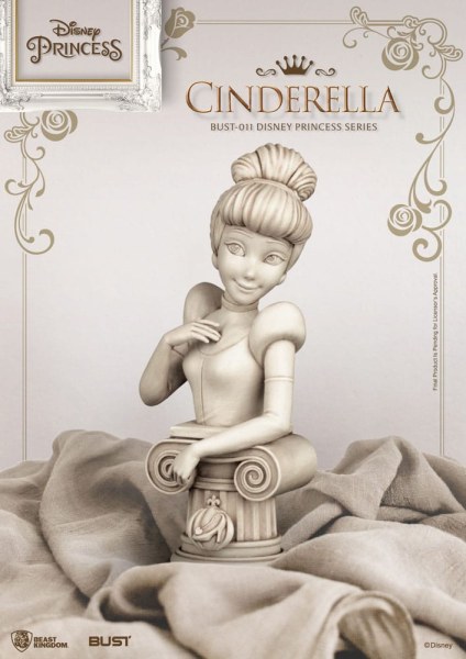 Aschenputtel-Büste – Disney-Prinzessin-Serie