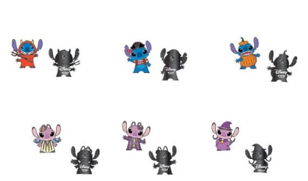 ANGEL & STITCH HALLOWEEN MYSTERY PIN – DISNEY LILO & STITCH