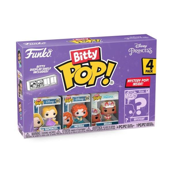 4ER-PACK FUNKO BITTY POP! - RAPUNZEL
