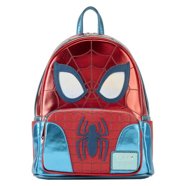 MINI-RUCKSACK METALLIC SPIDER-MAN COSPLAY – DISNEY LOUNGEFLY