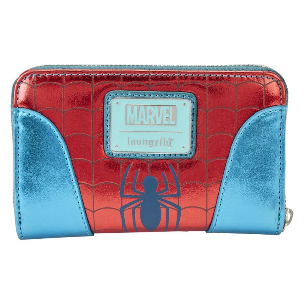 METALLISCHE SPIDER-MAN-BRIEFTASCHE – MARVEL LOUNGEFLY