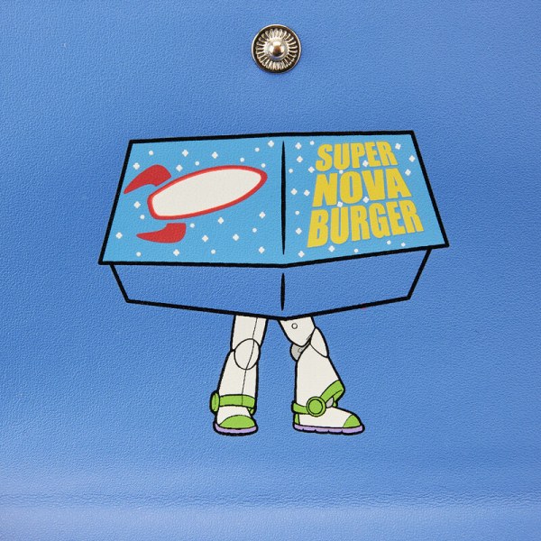 TOY STORY PIZZA PLANET SUPER NOVA BURGER BRIEFTASCHE – DISNEY PIXAR LOUNGEFLY