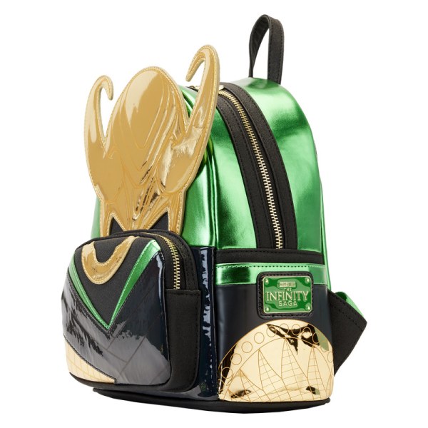 METALLIC LOKI MINI RUCKSACK – MARVEL LOUNGEFLY