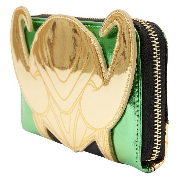 METALLISCHE LOKI-BRIEFTASCHE – MARVEL LOUNGEFLY