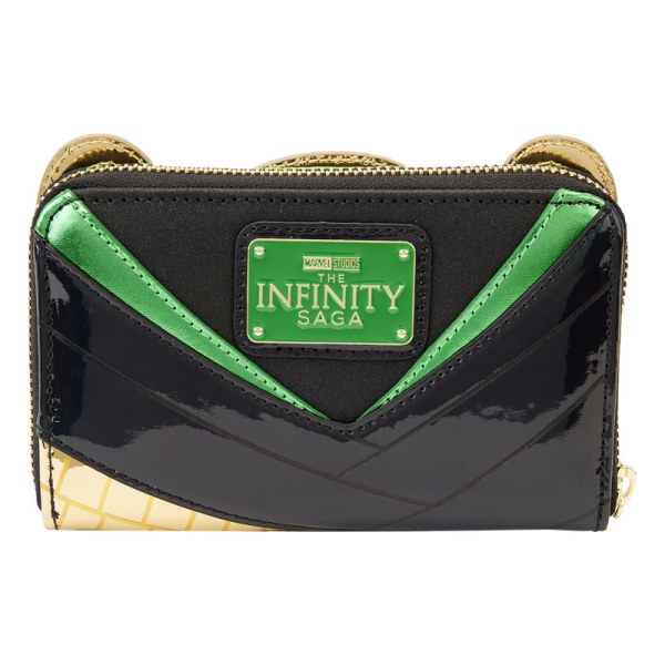 METALLISCHE LOKI-BRIEFTASCHE – MARVEL LOUNGEFLY