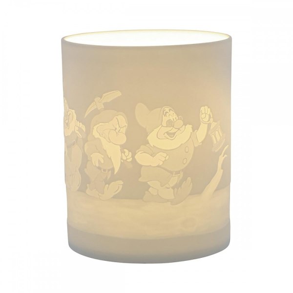 Lithophan-Diamant-Glitzer Schneewittchen und die 7 Zwerge – DISNEY SHOWCASE