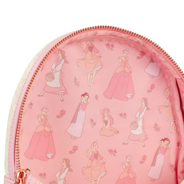 EXKLUSIVITÄT - MINI-RUCKSACK PRINZESSINNEN DAMASKUS - DISNEY LOUNGEFLY