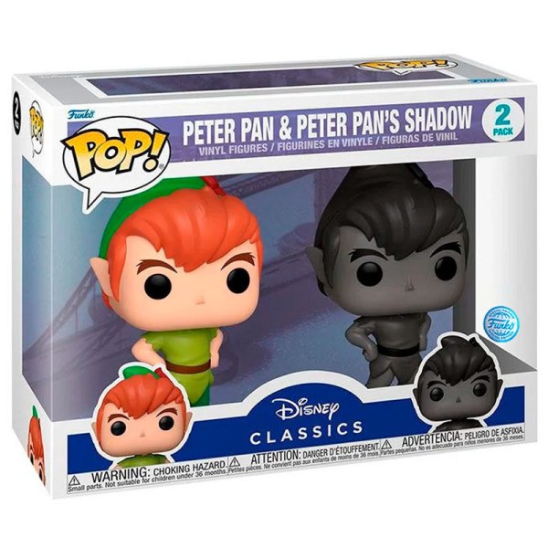 FUNKO POP! 2ER-PACK – PETER PAN & SEIN SCHATTEN – PETER PAN
