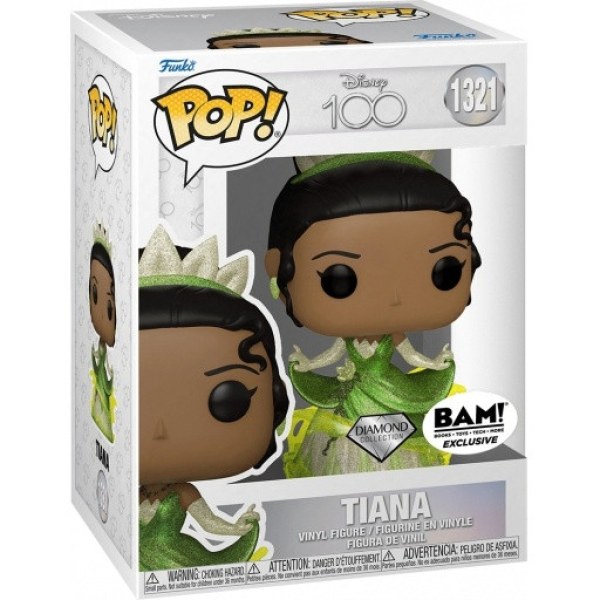 FUNKO POP! 1321 – TIANA DGLT DISNEY 100. JAHRESTAG – DIE PRINZESSIN UND DER FROSCH