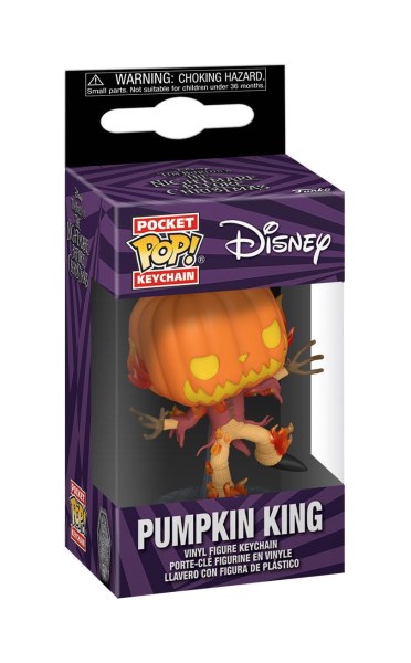 FUNKO POP! SCHLÜSSELANHÄNGER – KÜRBISKÖNIG – DER ALPTRAUM VOR WEIHNACHTEN, 30. JAHRESTAG