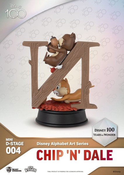 PACKUNG MIT 6 DISNEY-ALPHABET-FIGUREN – 100 JAHRE WONDER DISNEY MINI-EI-ANGRIFF