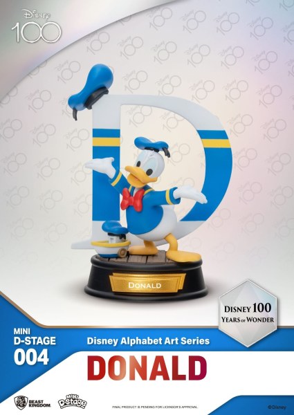 PACKUNG MIT 6 DISNEY-ALPHABET-FIGUREN – 100 JAHRE WONDER DISNEY MINI-EI-ANGRIFF