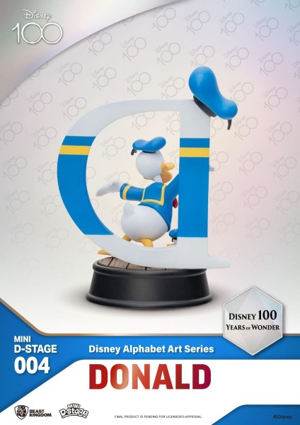 PACKUNG MIT 6 DISNEY-ALPHABET-FIGUREN – 100 JAHRE WONDER DISNEY MINI-EI-ANGRIFF