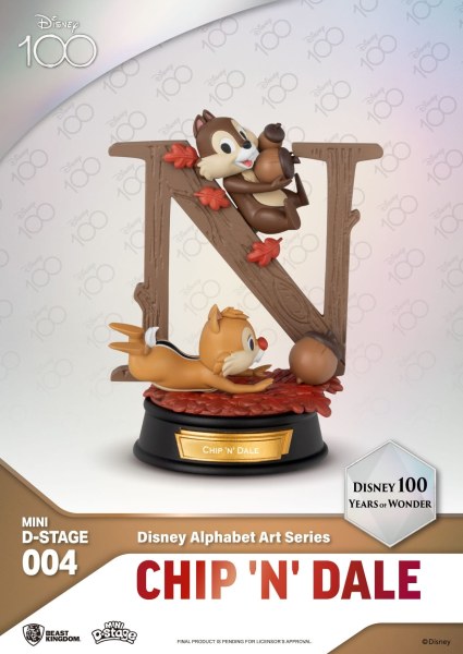 PACKUNG MIT 6 DISNEY-ALPHABET-FIGUREN – 100 JAHRE WONDER DISNEY MINI-EI-ANGRIFF