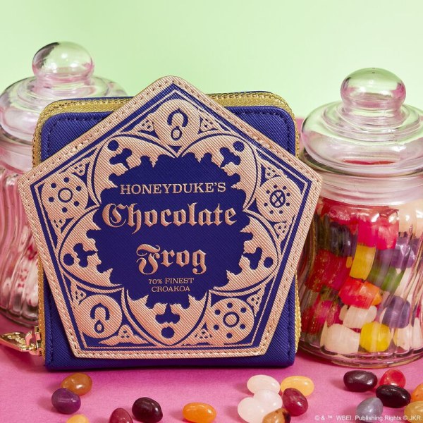 HONEYDUKES SCHOKOLADENFROSCH-BRIEFTASCHE – HARRY POTTER LOUNGEFLY