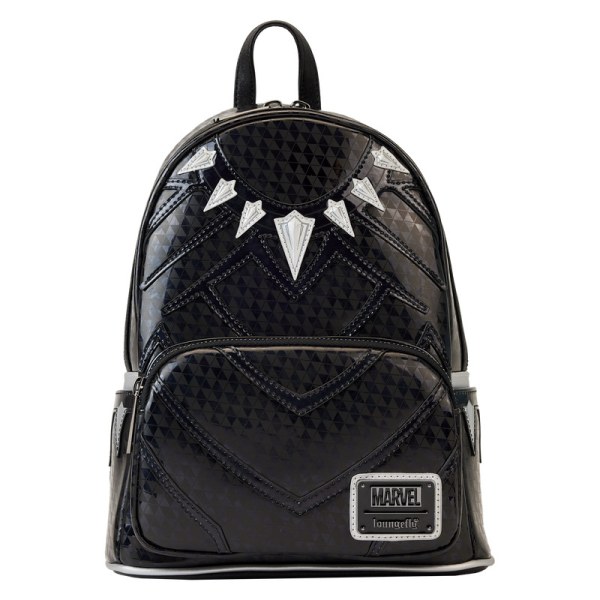 METALLIC BLACK PANTHER COSPLAY MINIRUCKSACK – MARVEL LOUNGEFLY