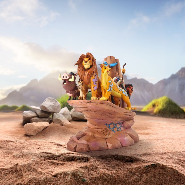 DER KÖNIG DER LÖWEN IN STEIN GEMACHT - DISNEY TRADITIONS