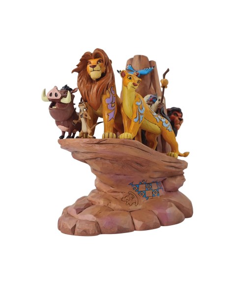 DER KÖNIG DER LÖWEN IN STEIN GEMACHT - DISNEY TRADITIONS