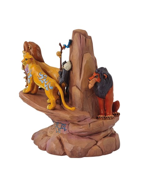 DER KÖNIG DER LÖWEN IN STEIN GEMACHT - DISNEY TRADITIONS