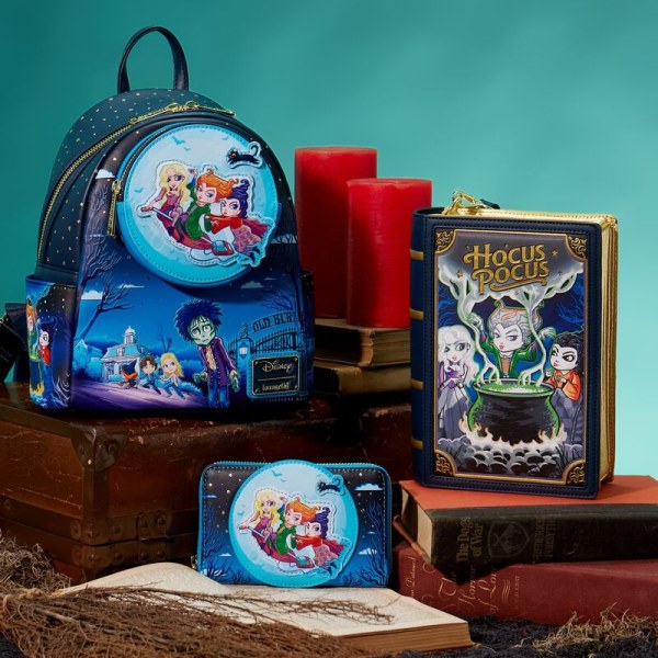 HOCUS POCUS GLOW BRIEFTASCHE – DISNEY LOUNGEFLY