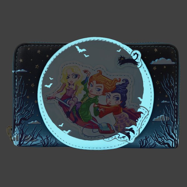 HOCUS POCUS GLOW BRIEFTASCHE – DISNEY LOUNGEFLY