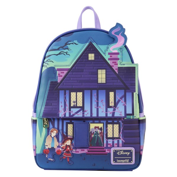 MINI-RUCKSACK HOCUS SANDERSON SISTERS HOUSE GLOW – DISNEY LOUNGEFLY