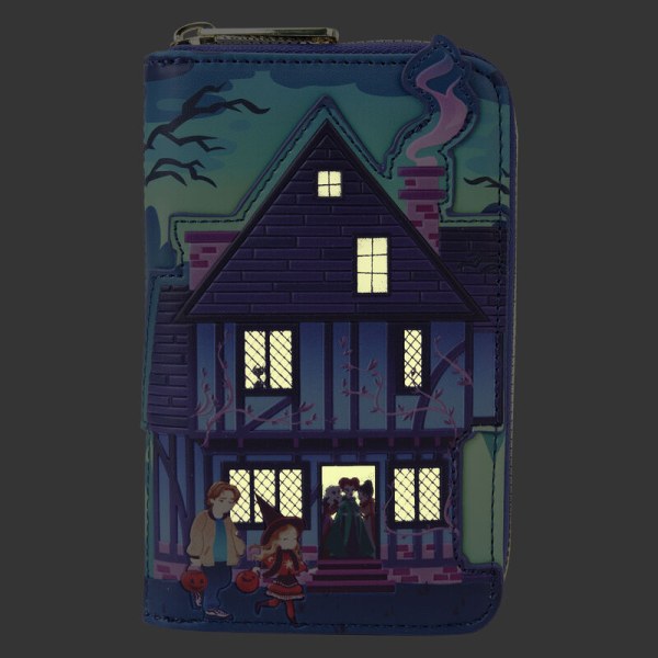HOCUS POCUS SISTERS HOUSE SANDERSON GLOW BRIEFTASCHE – DISNEY LOUNGEFLY