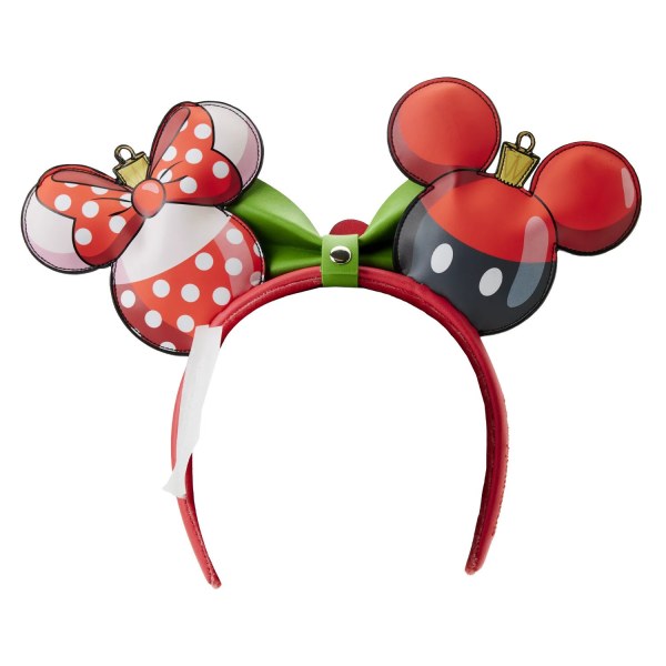 MICKEY MINNIE WEIHNACHTSVERZIERUNGS-STIRNBAND – DISNEY LOUNGEFLY