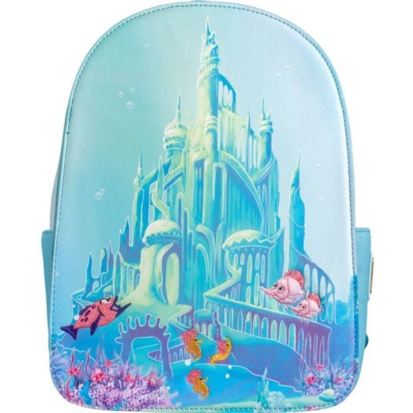 MINI-RUCKSACK ARIEL CASTLE – DISNEY LOUNGEFLY