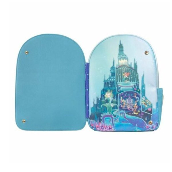 MINI-RUCKSACK ARIEL CASTLE – DISNEY LOUNGEFLY