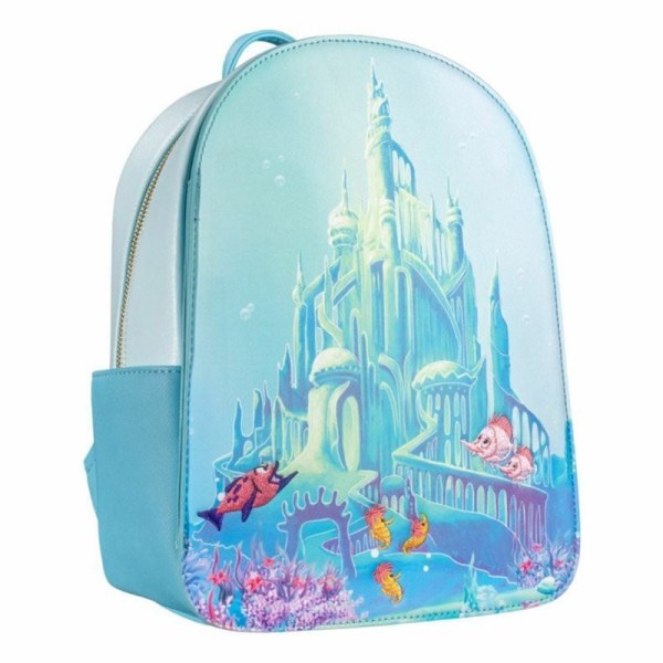 MINI-RUCKSACK ARIEL CASTLE – DISNEY LOUNGEFLY