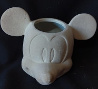 Mickey-beflockter 3D-Blumentopf, 6 cm – Disney