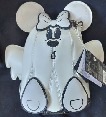 Mickey & Minnie Ghost Glow Figural Umhängetasche - Disney Loungefly