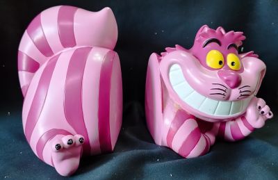 Grinsekatzen-Buchstütze – Disney Alice im Wunderland