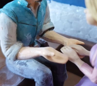 Rapunzel Boat mit LED-Laternen - Disney Traditions